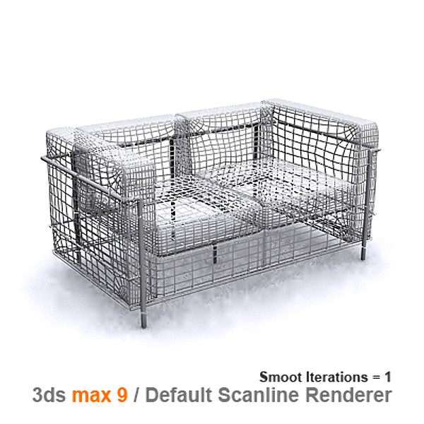 3d le corbusier lc2 2 - chair 2 05 by lajhar